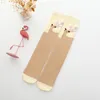 Filles chaussettes coton bébé fille longue bande dessinée belle chat genou haute chaussette tout-petits enfants danse chaussettes jambières pour 3-12 ans 20220924 E3