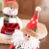 Kerstdecoraties R2JC Tabletop Decoratie Santa Snowman Cartoon Doll ornament voor themafeest Wedding Home Bar Scenes Crafts