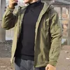 Giacche da uomo giacca da uomo Soft Shell Skark Skar Pleece Waterproof Veffir Tactical Coat tattico per la caccia al campeggio da campeggio maschio termico 220923 220923
