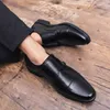 Mocassini scarpe formali scarpe da uomo scarpe da monaco superficie in pelle tinta unita doppia fibbia moda business casual matrimonio quotidiano dimensioni multiple
