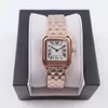 2022 Femmes Montres 27 MM OU 22 MM cadran Or / Argent En Acier Inoxydable Quartz Lady Watch Avec diamant élégant montre-bracelet montre de luxe Santo Cadeau