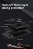 iPhone 14 Pro Max 14 For Iphone 14 Pro Max 13 12 11 XS Max XR X 8 7 Plus Slide Camera Protect Bracket Phone Cover Funda의 충격 방지 하이브리드 숨겨진 카드 슬롯 링 킥 스탠드 케이스