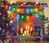 ストリング防水C9ストロベリーバルブフェアリーライト10m 50 LEDクリスマスツリーガーランドアウトドアガーデンパティオフェンスパーティーホリデー照明