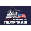 ملصقات Car Trump Flags 2024 الولايات المتحدة الأمريكية الانتخابية 3x9 بوصة شريحة الكمبيوتر المحمول حفظ أمريكا ملصق رائع
