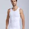 M￤ns kroppsformar Herrbantning Formear Corset Vest Compression Budomen Mage Belly Control Slim Midist Cincher Underwear Sports