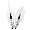 Vintage Edison LED -ljus gl￶dlampa E14 E27 Flameffekt 3W AC220V Hem f￶r dekor ampull