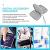 Storage Bags Portable Office Compartment Electronic Organizer Bag Cable Travel Cord Electronics Accessory