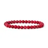 Braccialetti in pietra naturale Uomo 6 8 10mm Perline Bracciale elasticizzato per donna Quarzi rodonite Agate a strisce Meditazione Yoga Regalo jewerly