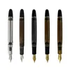 噴水ペン噴水ペン半透明ブラックYong Sheng 699 Vackum Filling Fountainpen Fine Nib Pen School Office Supplies文房具601A 220923