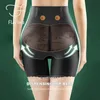 Frauen Shapers Taille Bauch Flarixa Frauen Shapewear Trainer Hohe Körper Shorts Eis Seide Atmungsaktive Abnehmen Unterwäsche Skims Boxer 220923