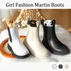 Boots Children Chelsea Kids Girls Martin Casual Atrumn Winter Pu Leather School Boy Fashion in Snow 2021 New T220925