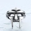 10pcs الكلاسيكية Retro MF Doom Mask Rings for Men Punk Style المصرية فرعون الذكور Ring Hip Hop Party Goth Jewelry Accessor8744226