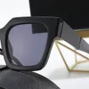 Prade Luxury Brand Overdimensionerade ram Solglasögon Gradient Lens Fashion Classic Design Square For Men Women Sun Glasses UV400 3046