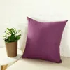 Pillow Candy Color Solid Customizable Case Back Cover Home Sofa Decoration