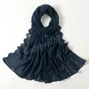 Модный простые шифоновые шарф шарф мусульманские платки