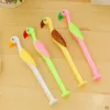 PCs canetas de gel de avestruz colorida