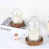 Ljusstakar kristaller glash￥llare t￤cker minimalist julbr￶llop mittstycket ljus velas romantisk middag 5