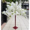 Decoratieve bloemen kunstmatige kersenboom gesimuleerde perzik bruiloft el huis meubels verjaardag achtergrond decoratie
