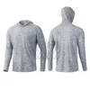 Camicie outdoor HUK Camicia da pesca con cappuccio Anti Uv Uomo Camiseta De Pesca Abbigliamento manica lunga Jersey traspirante Abbigliamento Estate 220923