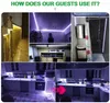 Şeritler LED şerit RGB Işıkları DC12V Esnek Ev Dekorasyon Aydınlatma Su geçirmez bant RGB/Beyaz/Sıcak Beyaz/Mavi/Yeşil/Kırmızı