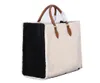 Дизайнерские сумки Тота Сумка мода мода цветочная кожаная сумка женские пакеты шерстяные ткани высокая емкость композитные покупки мешков на плече