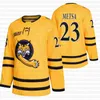 GLA C202 Quinnipiac Bobcats NCAA College Hockey Jersey 1 Yaniv Perets 4 Connor Clifton 6 Devon Toews 20 Matthew PECA 10 Ethan de Jong 11 Wyatt