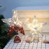 Рождественские украшения привлекают превосходные красочные светодиодные вершины Top Star светящиеся орнамент Привлекательный длительный срок службы для домохозяйства