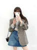 Women's Jackets Designer brand New Women Autumn Winter Fashion western suit overcoat Jacket top-grade Casual Spring coat Christmas Gift 6T7T