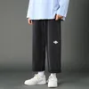 Męskie dżinsy jeansowe 4 color luźne streetwear hip hop men wszechświata Prosta prosta noga dżinsowa spodnie 220923