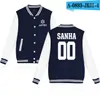 Frauenjacken Kpop Astro Star Group Baseball Uniform Mantel Herbst Bomberjacke Harajuku Streetwear Casual Tracksuit Hip Hop Brandmantelm￤ntel