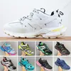 Designer Luxury Womens Mens Casual Shoe Track 3.0 LED Sneaker Illuminato Gomma in pelle Trainer Nylon Stampato Platform Sneakers Uomo Scarpe da ginnastica leggere 36-45 m20