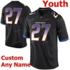 Custom Boise Broncos College Football Jerseys 1 Cedrick Wilson Jr. 10 Chase Cord 11 Kellen Moore 16 SJ Hn Hightower Men Women Cousue