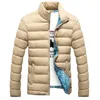 Jaquetas masculinas jaquetas de inverno parka homens outono inverno quente outwear marca slim mens casacos casuais blusão acolchoado jaquetas homens m-6xl 220923