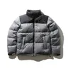 Masculino em Parkas, o casaco de casaco de inverno colar dos homens de lazer de algodão bordado de algodão mais jovens 220923