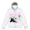 Men's Hoodies Sweatshirts Y2K Zip up Hoodie women anime graphics goth Sweatshirt Sport Coat Pullover grunge Gothic Long Sleeve Oversized hoodie jacket 220924