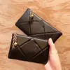 CC Wallet Luxury Card Holder Designer Card Mens Card Holdings Credit Swells Держатель карт корпус Стеганая икра Слим мини -кожаные кошельки кошельки для монеты Кэпол