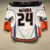 Gla MitNess San Diego Gulls Hockey Jersey Ducks AHL 7 Oleksy 19 Terry 24 Megna 25 Carrick 29 Comtois 38 Sideroff Maillots respirants tous cousus