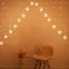 Strips Christmas LED Star String Lights Five-pointed Fairy Light 8 Lighting Modes Festival Holiday Garland Home Decor