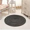 Carpets Est Woven Round Computer Cushion For Living Room Bedroom Rug Study Tatami Carpet Household Mat Home Decoration