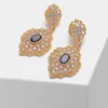 Dangle Earrings Amorita Boutique 925 Silver18K Gold Anniversary Fine Jewelry Luxry Drop Zircon