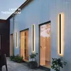 Indoor&Outdoor Modern Surface Mounted Acrylic LED Wall Lights For Bedside Porch Bathroom Mirror Home Lighting Lamps Fixture