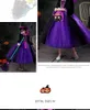 2022 Fashion Halloween Girl Dresses Wizard Costume Children's Luminescent Cos Christmas Classic Witch Princess Dress Barnkläder