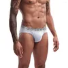 Underpants Men's Cotton Underwear Sexy Brand Briefs Male Bikini Man Pants White Cueca Mascul