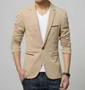 Herrenanzüge Blazer Frühling und Herbst neue Herren Slim Fit Mode Baumwolle Blazer Anzugjacke männliche Blazer Herrenmantel Hochzeitskleid