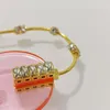 Orecchini pendenti 1 pezzo moda cristallo rosa acrilico color oro per donna Bijoux fantasia di alta qualità