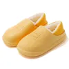 Slippers Waterproof Winter Plush Women Home Warm Shoes Indoor Out Leather Cotton Unisex Men 220924