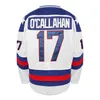 Gla C202 Mens 17 Jack O'Callahan 1980 Team Hockey Jersey 21 Mike Eruzione 30 Jim Craig Miracle On Alternate Year Vintage Jersey