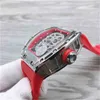 Orologio multifunzione Superclone Designer Luxury Mens Meccanica Es Richa Orologio da polso Milles Milles Movimento meccanico da uomo di alta qualità