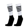 Chaussettes de sport Pro Bike Team Cycling Hommes Femmes Seamless Anti Slip Stripe Sport Calcetines Ciclismo