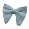 Bow Ties High Quality Knitted Fashion Suits Bowtie Women Classic Big Bowknot For Men Formal Wedding Butterfly Cravat